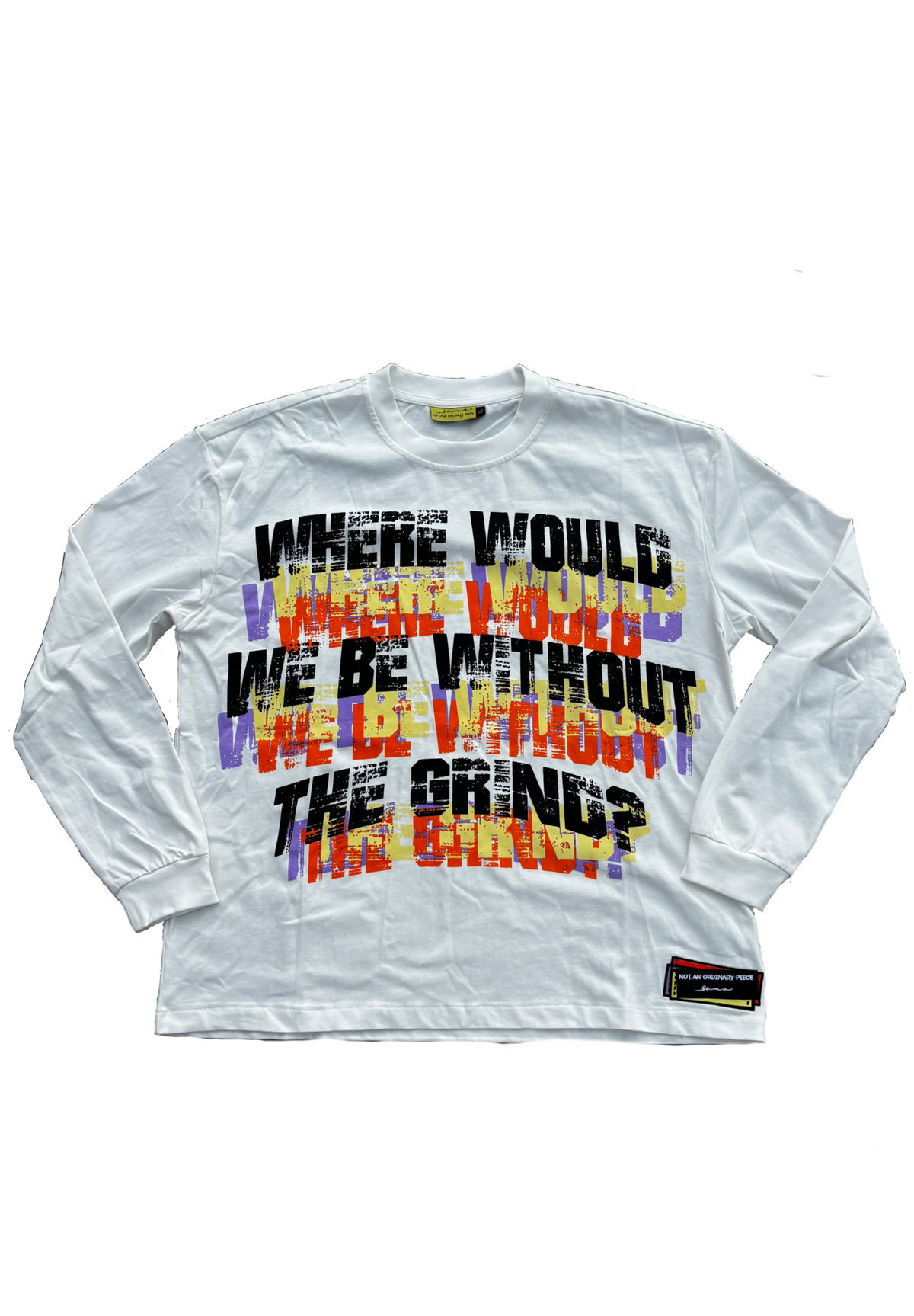 ''Clash Broz'' Long Sleeve Crew Neck
