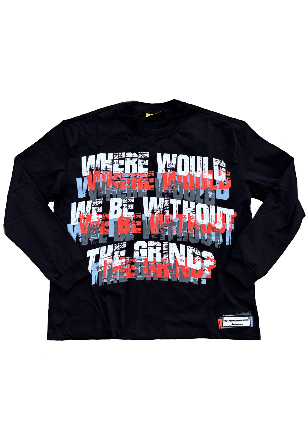 ''Clash Broz'' Long Sleeve Crew Neck
